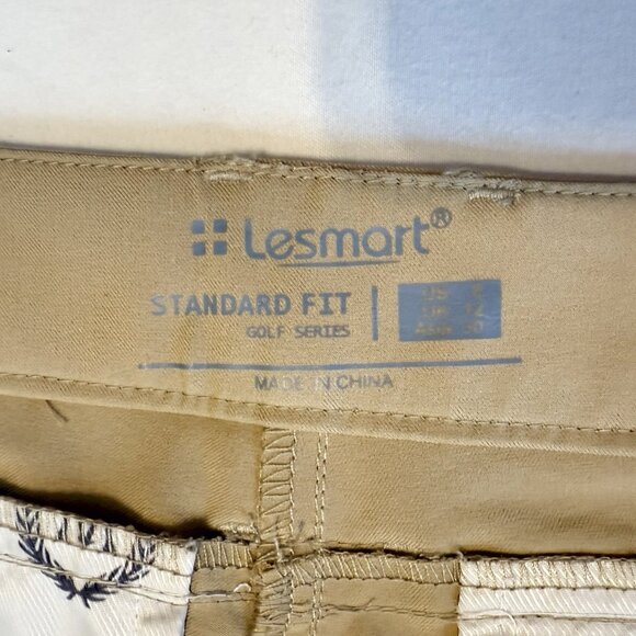 Lesmart Women Golf Pants Trouser Size 8 Khaki Straight Leg Lightweight NWT $99 - Picture 13 of 16